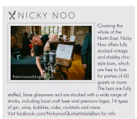 As Seen In Your North East Wedding Magazine 